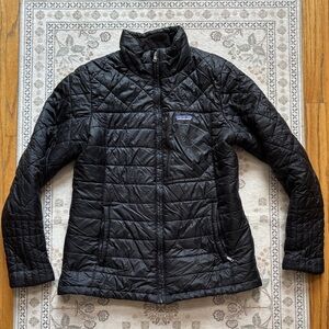 Patagonia Women’s Black Radalie Puffer Jacket L